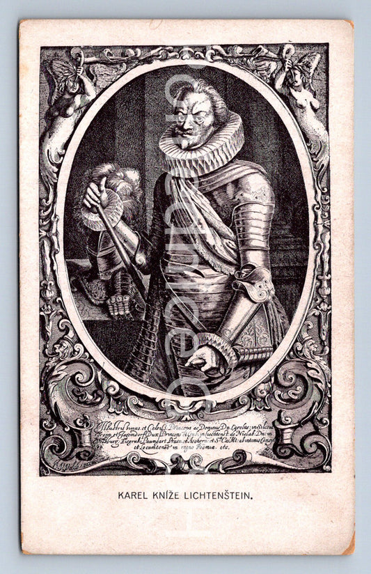 Pohlednice KAREL KNÍŽE LICHTENŠTEJN (ST9588)