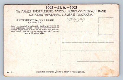Pohlednice KRIŠTOF HARANT SV. PÁN Z POLŽIC A BEZDRUŽIC (ST9590)