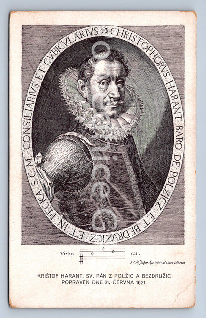Pohlednice KRIŠTOF HARANT SV. PÁN Z POLŽIC A BEZDRUŽIC (ST9590)