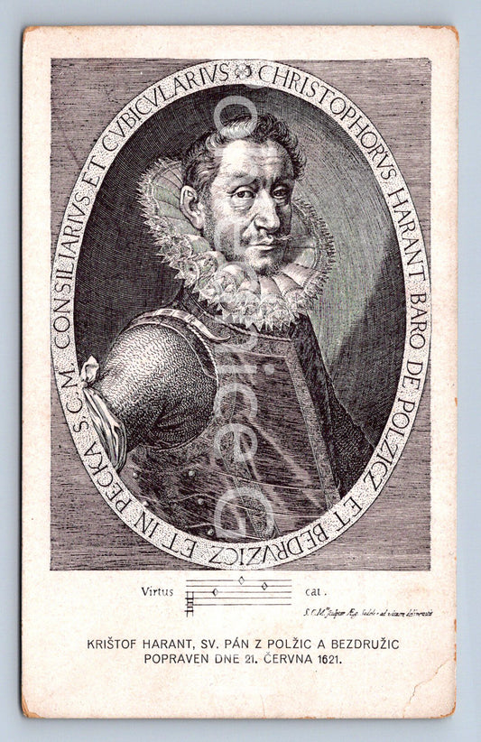 Pohlednice KRIŠTOF HARANT SV. PÁN Z POLŽIC A BEZDRUŽIC (ST9590)