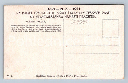 Pohlednice ALŽBĚTA FALCKÁ (ST9591)