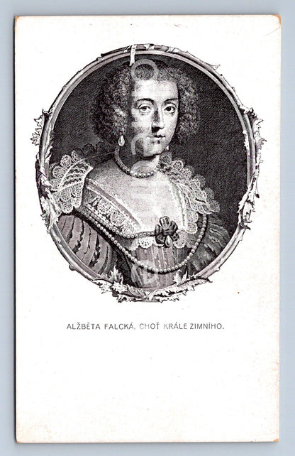 Pohlednice ALŽBĚTA FALCKÁ (ST9591)