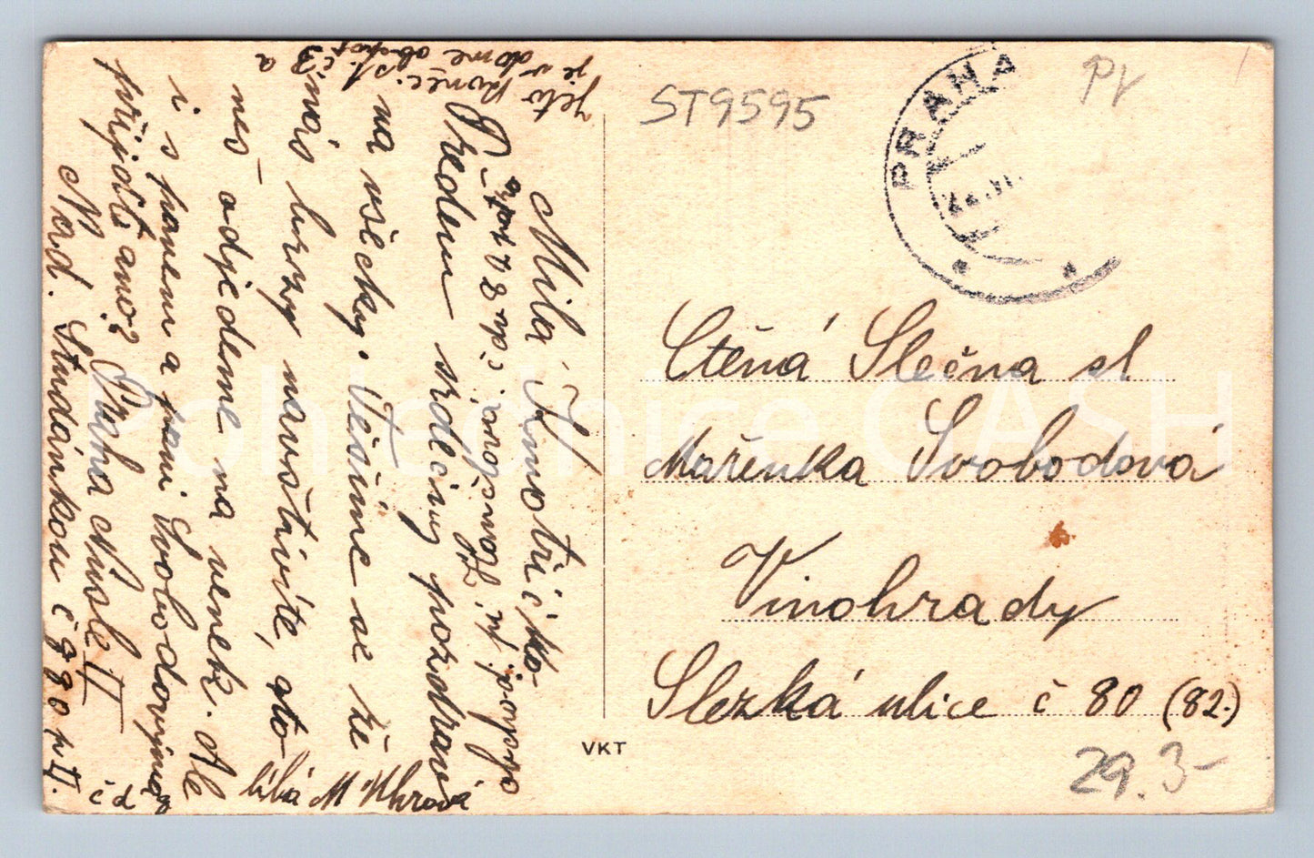 Pohlednice T.G. MASARYK (ST9595)