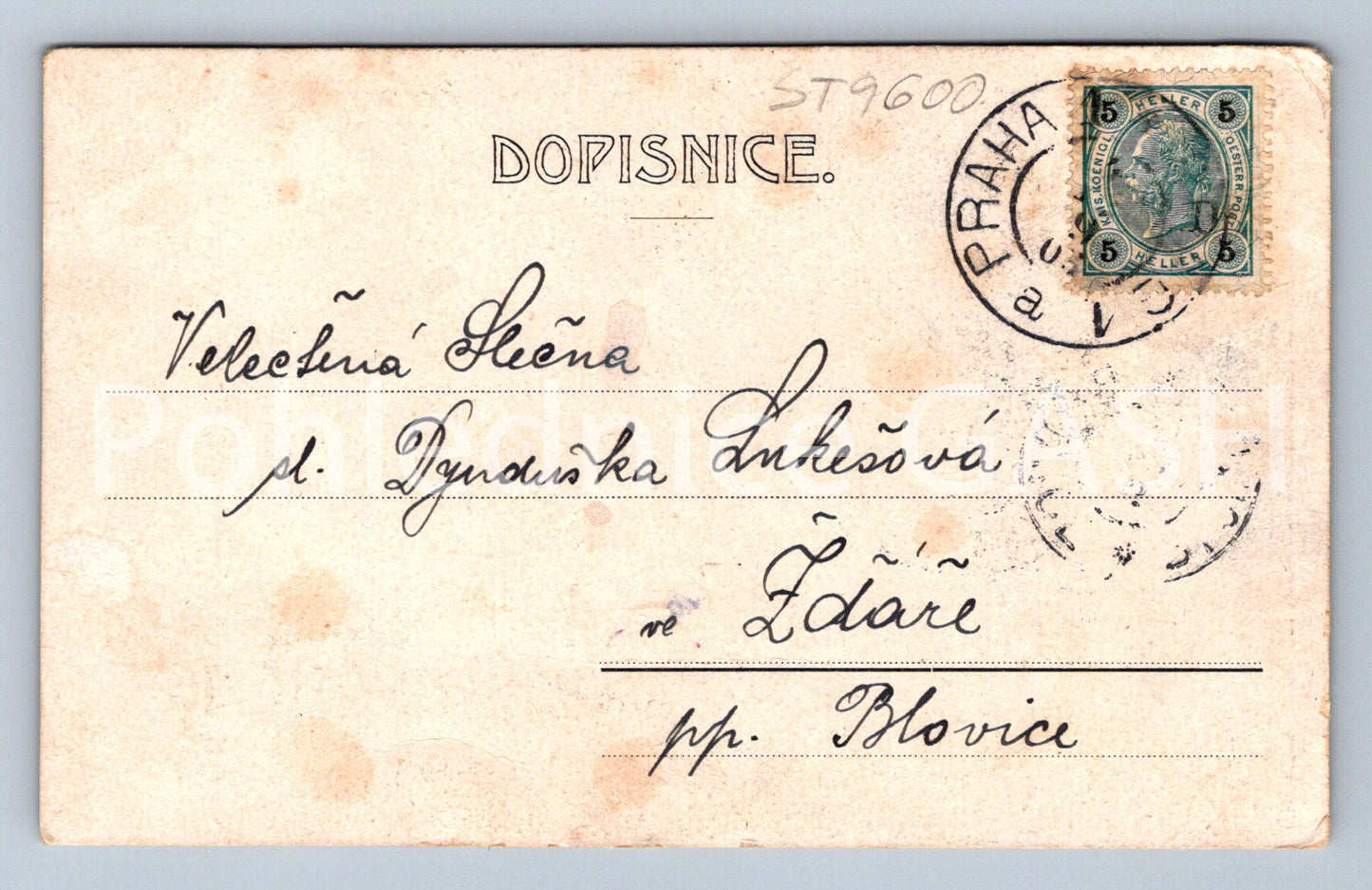 Pohlednice K DEFRAUDACI VE SVATO - VÁCLAVSKÉ ZÁLOŽNĚ (ST9600)