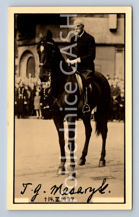 Pohlednice T.G. MASARYK (ST9602)