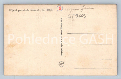 Pohlednice T.G. MASARYK (ST9605)