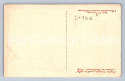 Pohlednice T.G. MASARYK (ST9606)