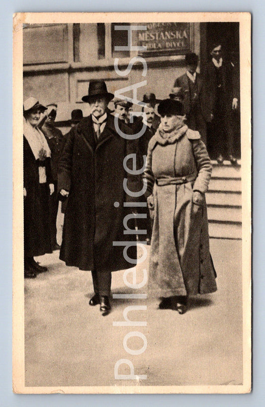 Pohlednice T.G. MASARYK (ST9606)