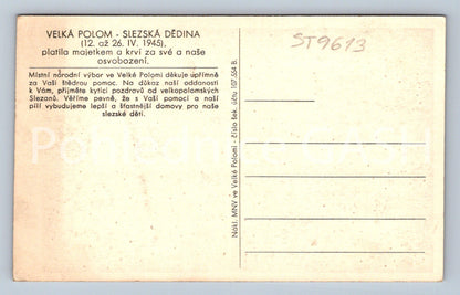 Pohlednice VELKÁ POLOM - SLEZSKÁ DĚDINA (ST9613)