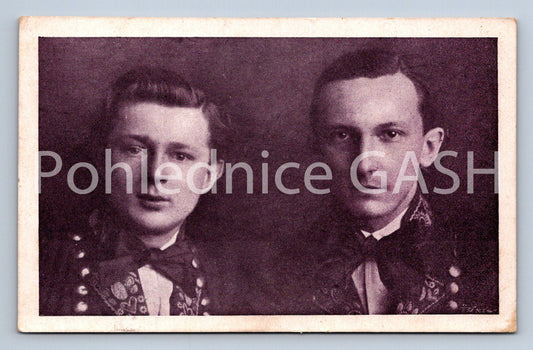 Pohlednice MUŽI V KROJÍCH (ST9625)