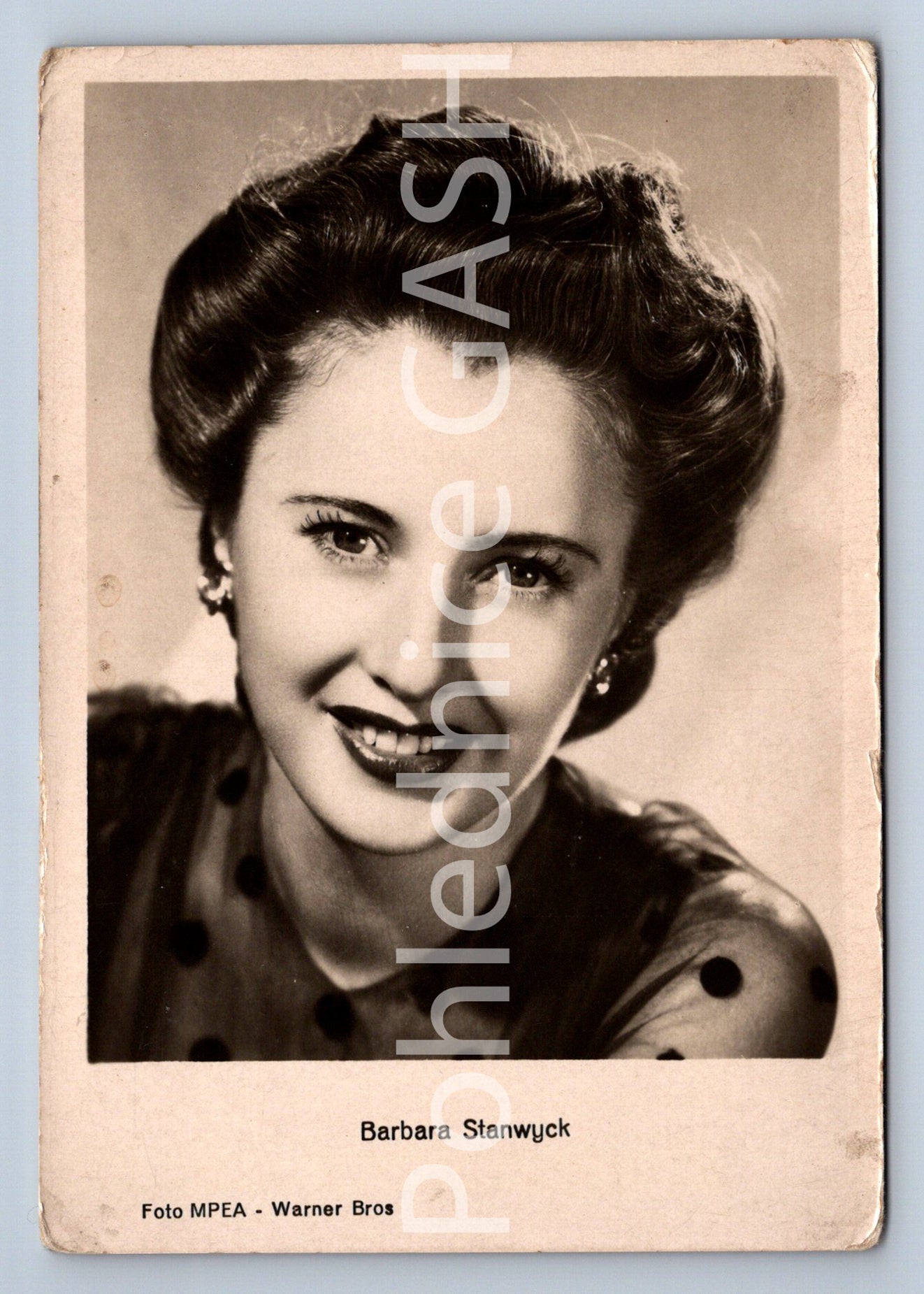 Pohlednice BARBARA STANWYCK (ST9648)