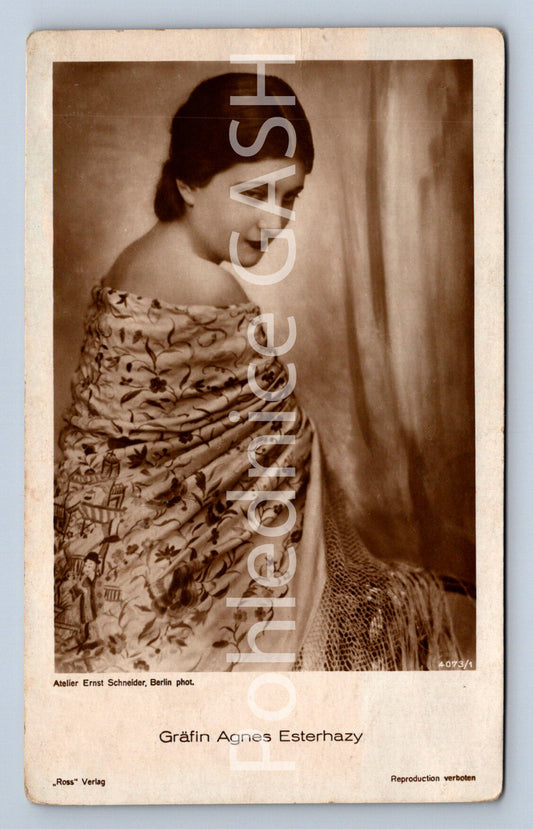 Pohlednice GRÄFIN AGNES ESTERHAZY (ST9651)