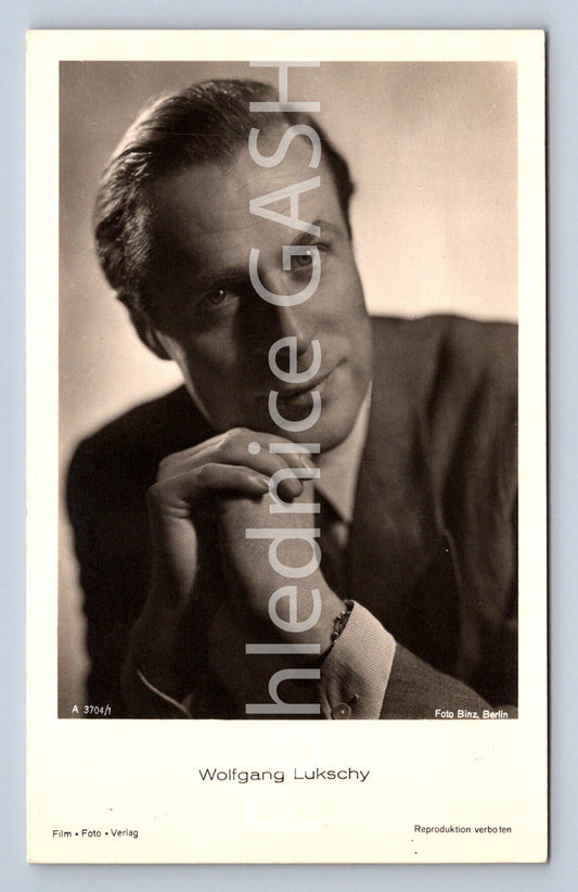 Pohlednice WOLFGANG LUKSCHY (ST9655)