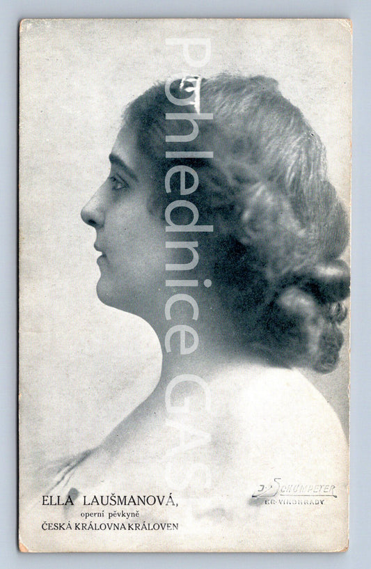 Pohlednice ELLA LAUŠMANOVÁ (ST9661)