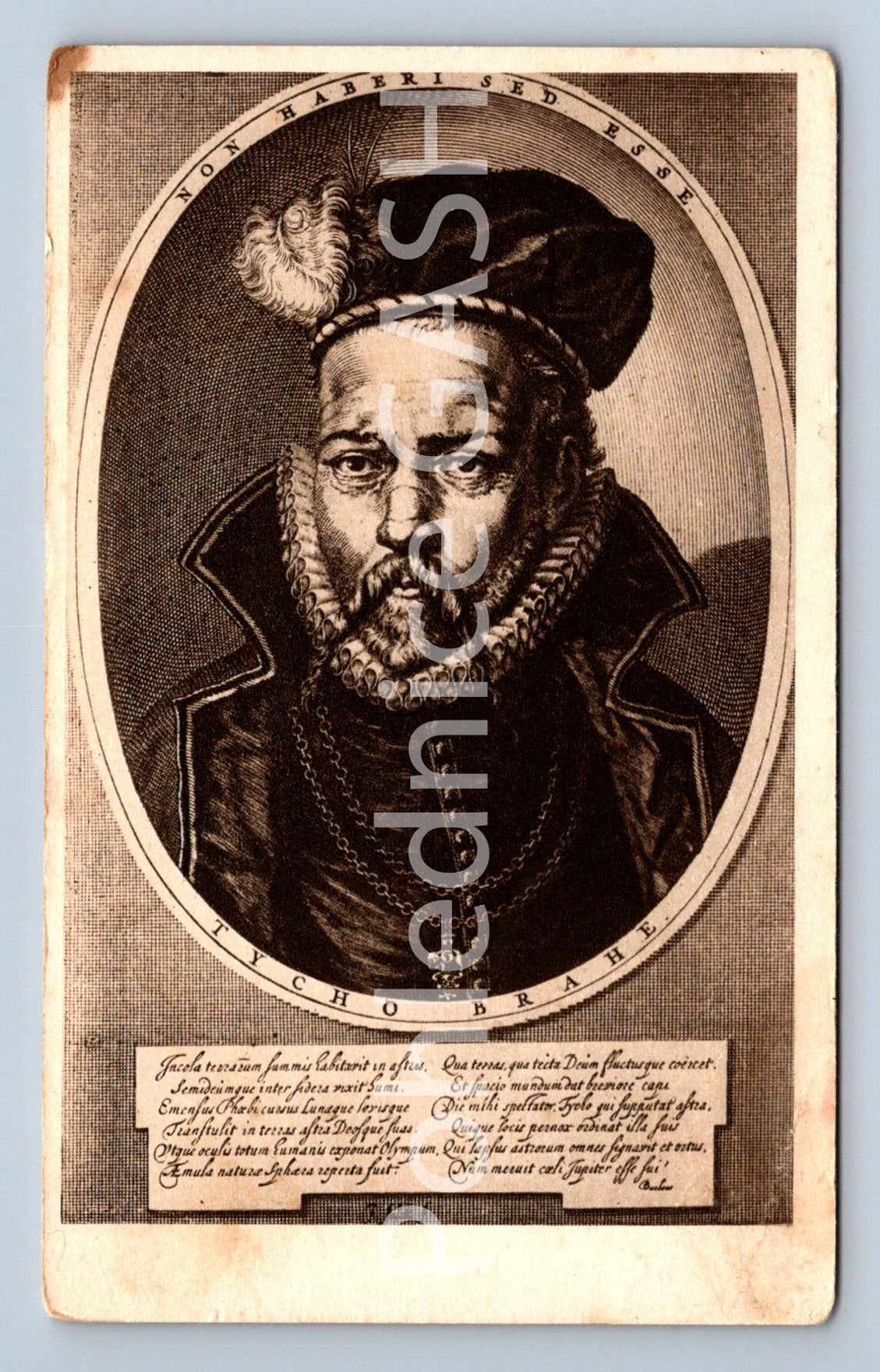Pohlednice TYGE BRAHE (ST9703)