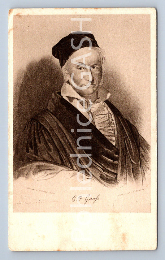 Pohlednice C. F. GAUSS (ST9709)