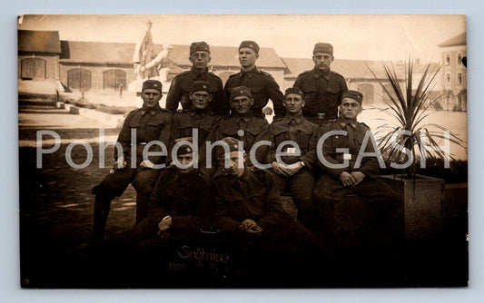 Pohlednice VOJÁCI - SVĚTNICE 1929 (ST9718)