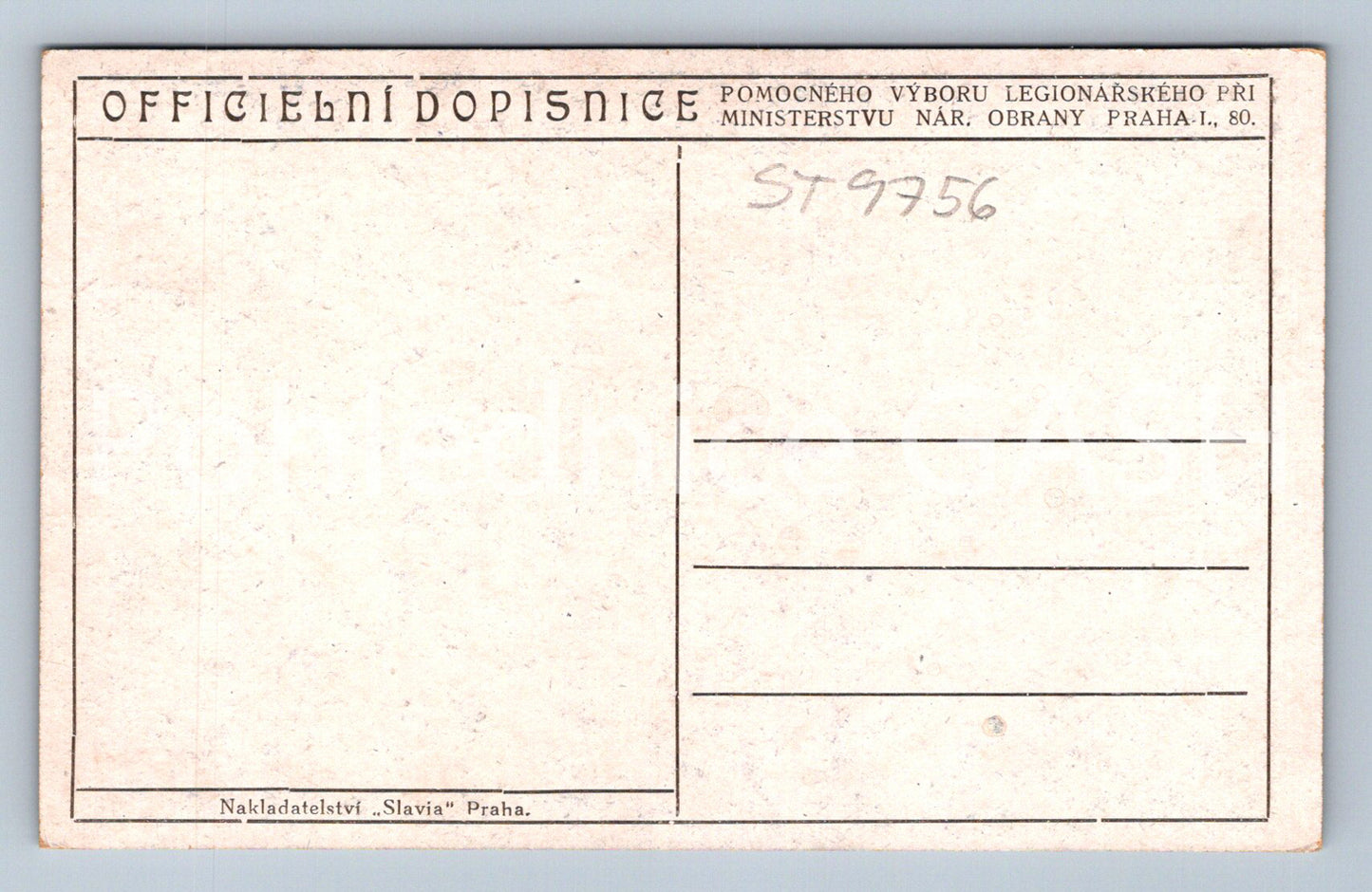 Pohlednice VOJÁCI (ST9756)