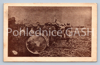 Pohlednice GENERÁL RADKO DIMITRIJEV U PRAPORU ČESKÉ DRUŽINY (ST9776)
