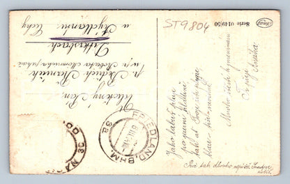 Pohlednice MUŽ SE ŽENOU (ST9804)