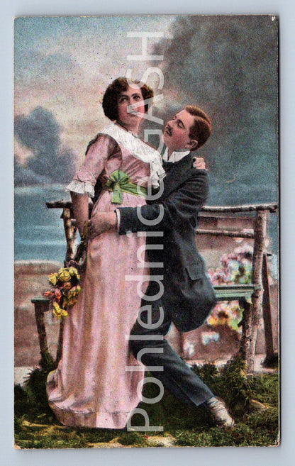 Pohlednice MUŽ SE ŽENOU (ST9850)