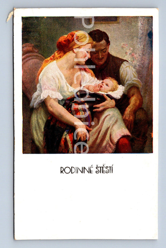 Pohlednice RODINNÉ ŠTĚSTÍ (ST9868)