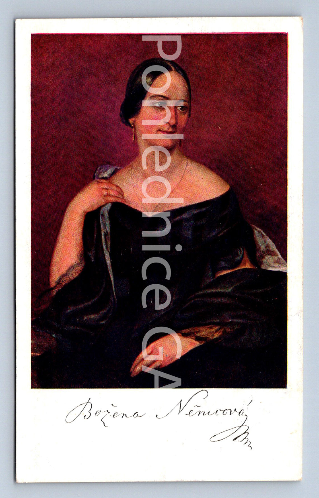 Pohlednice BOŽENA NĚMCOVÁ (ST9889)