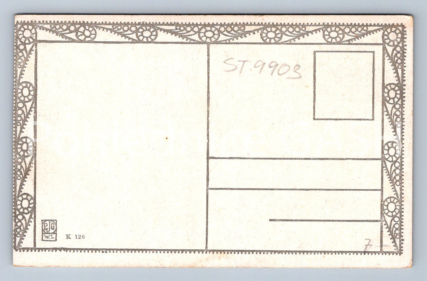 Pohlednice WILHELM EACHTEL - ZAMYŠLENÁ (ST9903)