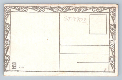 Pohlednice WILHELM EACHTEL - ZAMYŠLENÁ (ST9903)