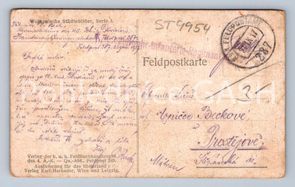Pohlednice ČESKÉ MĚSTO vojenský (ST9954)