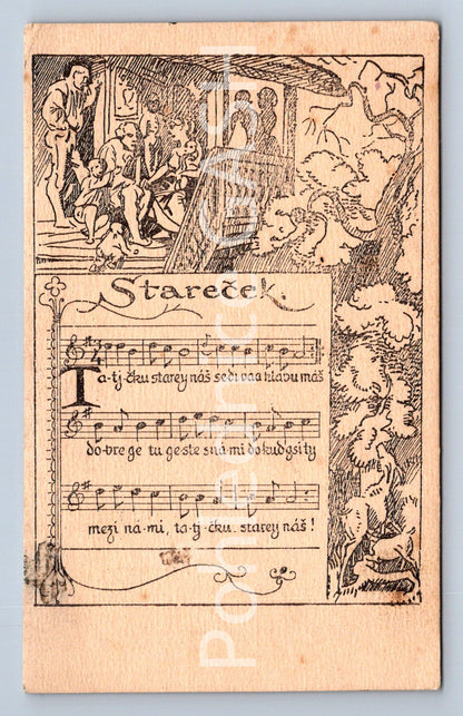 Pohlednice STAREČEK (ST9977)