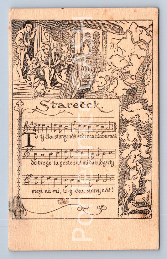 Pohlednice STAREČEK (ST9977)