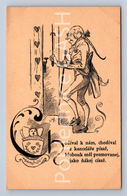 Pohlednice CHODÍVAL K NÁM CHODÍVAL (ST9982)