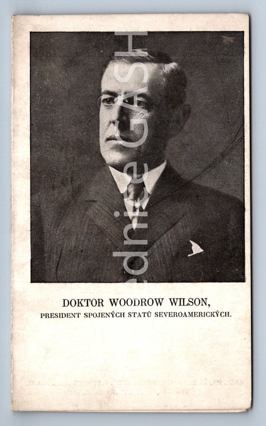 Postcard DOCTOR WOODROW WILSON (ST10005)