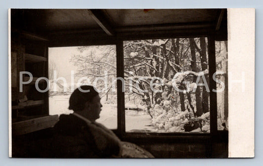 Postcard IN WINTER IN THE CANDLE (ST10007)