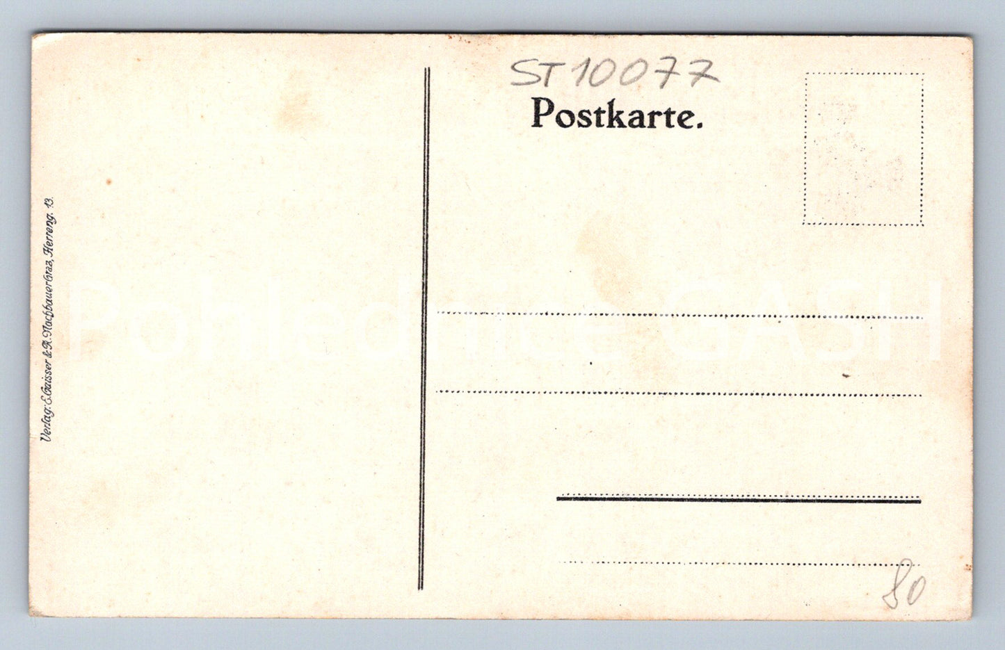 Pohlednice OFFIZIELLE OFTERKARTE (ST10077)