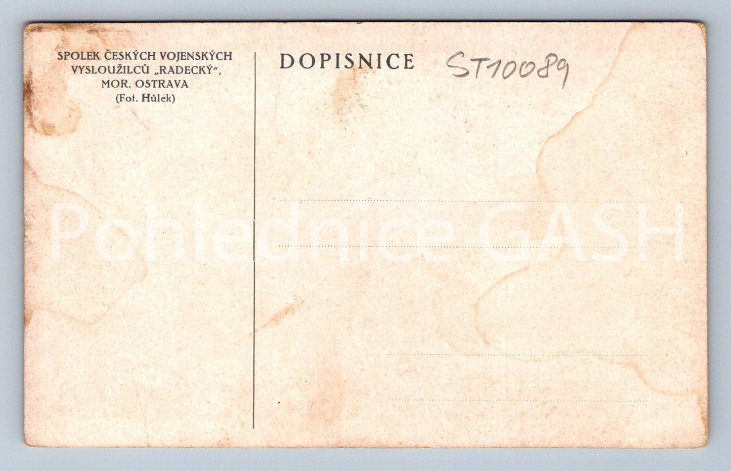 Pohlednice VOJÁCI (ST10089)