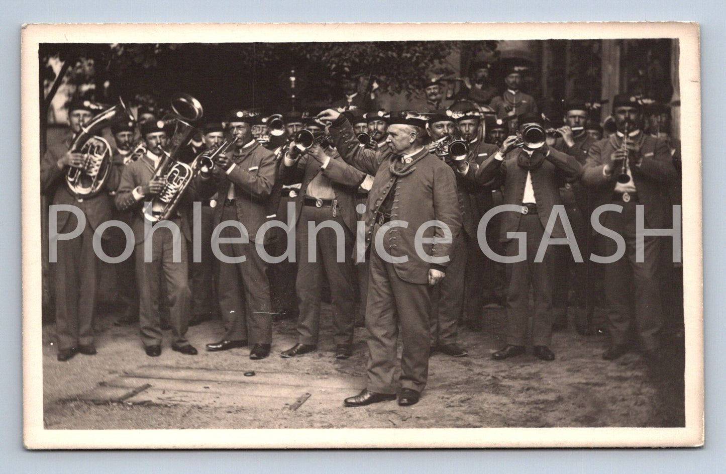 Pohlednice MUZIKANTI SOKOL (ST10107)