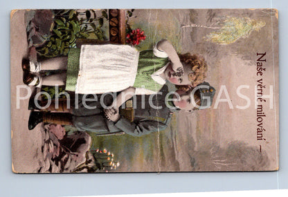 Pohlednice NAŠE VĚRNÉ MILOVÁNÍ (ST10136)