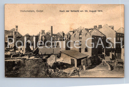 Pohlednice HOHENSTEIN, OSTPR (ST10145)