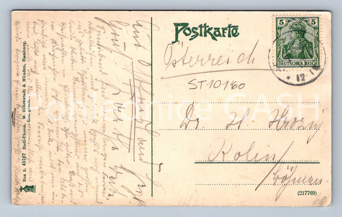 Pohlednice DÍVKA (ST10160)