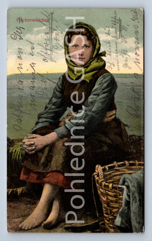 Pohlednice DÍVKA (ST10160)