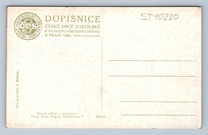 Pohlednice VII. SLET VŠESOKOLSKÝ V PRAZE (ST10220)