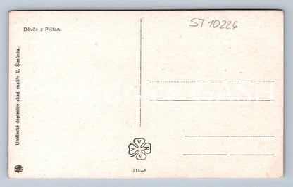 Pohlednice DĚVČE Z PIEŠŤAN (ST10226)