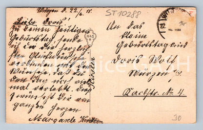 Pohlednice HERZLICHE GEBURTSTAGSGRÜSSE (ST10288)