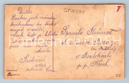 Pohlednice MLADÁ LÁSKA TO JE RÁJ (ST10291)