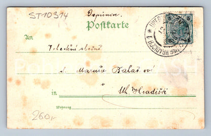 Pohlednice KVĚTINY (ST10314)