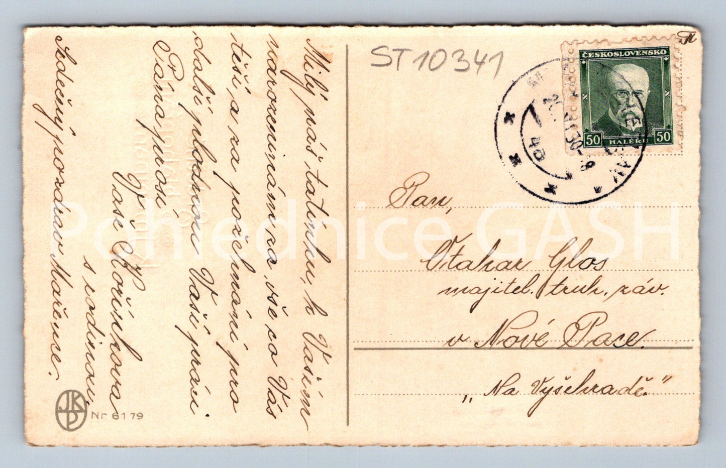 Pohlednice SRDEČNÉ BLAHOPŘÁNÍ K JMENINÁM (ST10341)