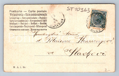 Pohlednice KVĚTINY (ST10363)