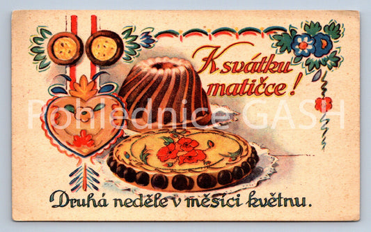 Pohlednice K SVÁTKU MATIČCE (ST10366)